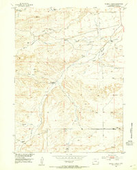Double L Ranch 1953 topographic map thumbnail