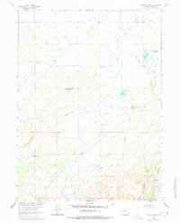 Downey Lakes 1963 topographic map thumbnail
