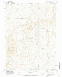 Dripping Rock Spring 1970 topographic map thumbnail