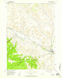 Dubois 1956 topographic map thumbnail