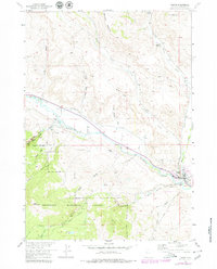 Dubois 1956 topographic map thumbnail