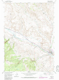 Dubois 1956 topographic map thumbnail