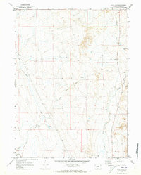 Duck Lake 1970 topographic map thumbnail