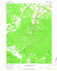 Dudley Creek 1961 topographic map thumbnail