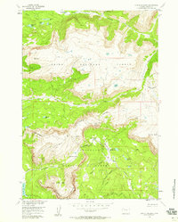 Dundee Meadows 1956 topographic map thumbnail