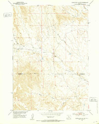 Dutch Nick Flat NW 1951 topographic map thumbnail