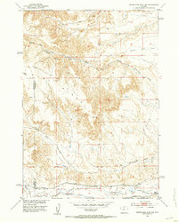 Dutch Nick Flat SW 1951 topographic map thumbnail