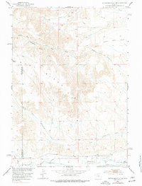 Dutch Nick Flat SW 1951 topographic map thumbnail
