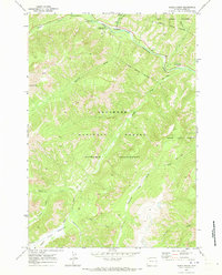 Eagle Creek 1970 topographic map thumbnail