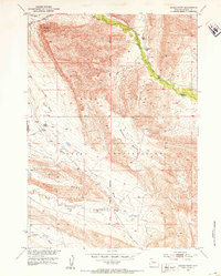Eagle Point 1951 topographic map preview