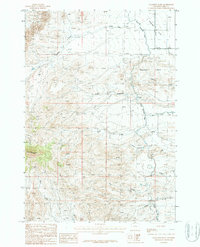 Eaglenest Basin 1987 topographic map thumbnail