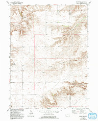 Eagles Nest 1951 topographic map thumbnail