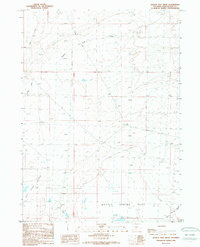 Eagles Nest Draw 1988 topographic map thumbnail
