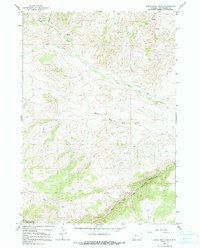 Eagle Nest Ranch 1965 topographic map thumbnail