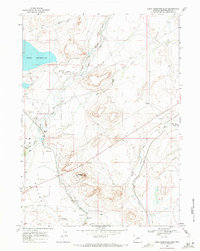 Eden Reservoir East 1968 topographic map thumbnail