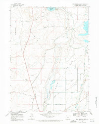 Eden Reservoir West 1968 topographic map thumbnail