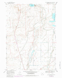 Eden Reservoir West 1968 topographic map thumbnail