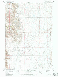 Elk Basin 1966 topographic map thumbnail