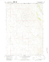 Elk Basin NW 1966 topographic map thumbnail