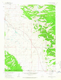 Elkhorn Point 1961 topographic map thumbnail