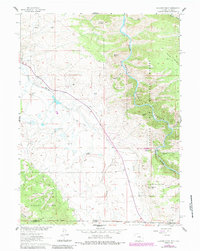Elkhorn Point 1961 topographic map thumbnail
