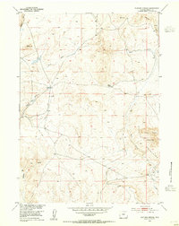 Elkhorn Springs 1953 topographic map thumbnail