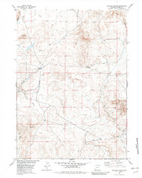 Elkhorn Springs 1953 topographic map thumbnail