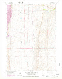 Elkol 1962 topographic map thumbnail