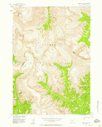 Emerald Lake 1956 topographic map thumbnail