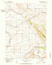 Emigrant Gap 1950 topographic map thumbnail