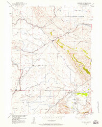 Emigrant Gap 1950 topographic map thumbnail