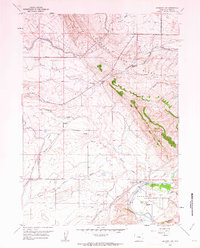 Emigrant Gap 1960 topographic map thumbnail