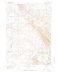 Emigrant Gap 1960 topographic map thumbnail