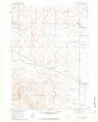 Emigrant Gap NE 1960 topographic map preview
