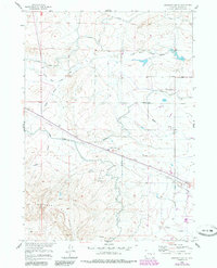 Emigrant Gap NE 1960 topographic map thumbnail