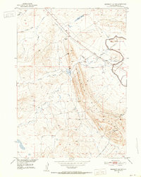Emigrant Gap NW 1951 topographic map thumbnail