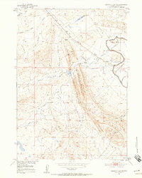 Emigrant Gap NW 1951 topographic map thumbnail