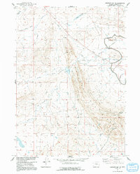 Emigrant Gap NW 1951 topographic map thumbnail