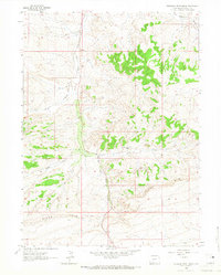 Erickson-Kent Ranch 1963 topographic map thumbnail