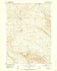 Ervay Basin 1952 topographic map thumbnail