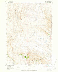 Ervay Basin 1952 topographic map thumbnail