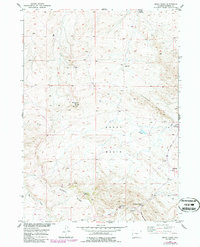 Ervay Basin 1952 topographic map thumbnail