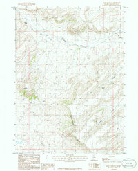 Essex Mountain 1986 topographic map preview