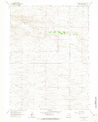 Farthing Ranch 1962 topographic map thumbnail