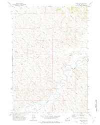 Fawn Draw 1971 topographic map thumbnail