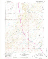 Ferguson Corner 1953 topographic map thumbnail