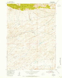 Ferris 1953 topographic map thumbnail