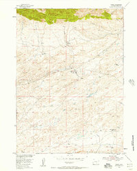 Ferris 1953 topographic map thumbnail