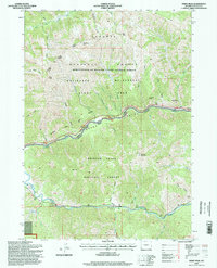 Ferry Peak 1996 topographic map thumbnail