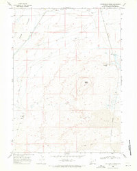 Fifteenmile Spring 1968 topographic map thumbnail